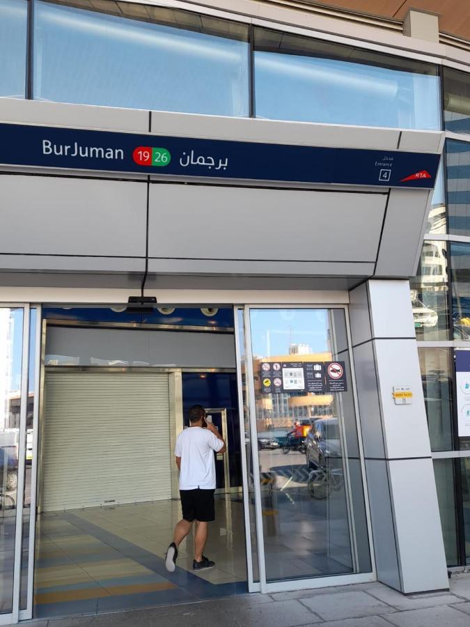 Brand New Boys Hostel 5 Min Walk From Burjuman Metro Station Exit-4 With All Brand New Furnishings & Free Facilities دبي المظهر الخارجي الصورة